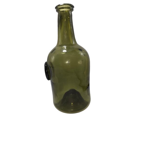 Hand-blown bicentennial Williamsburg, Virginia wine bottle, 9"‎ - Picture 5 of 8